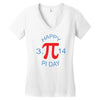 happy pi day Women's V-Neck T-Shirt