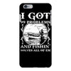 99 problems   fishin' solves all of em iPhone 6 Plus/6s Plus Case