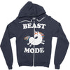 beast mode Zipper Hoodie