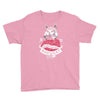 bad cat   gatos locos Youth Tee