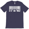 made in japan sticker vinyl decal barcode car window bumper jdm T-Shirt