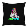 69 tekashin Throw Pillow