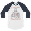 black knight is my champion 3/4 Sleeve Shirt