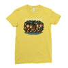 where the halflings are Ladies Fitted T-Shirt