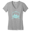married men fishing club! Women's V-Neck T-Shirt