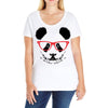 cool panda Ladies Curvy T-Shirt