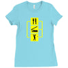 eat sleep golf golfing cool sport dad fathers day christmas gift t shi Ladies Fitted T-Shirt