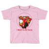 I Want To Kill Sonic Toddler T-shirt