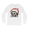 skull biker Long Sleeve Shirts