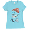 zissou of fish Ladies Fitted T-Shirt