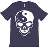 yin yang skull (2) T-Shirt