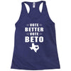 vote beto Racerback Tank