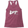 the loop where chicago rocks fm 97.9 Racerback Tank