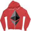 Ethereum Coin Zipper Hoodie