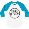 team damon salvatore (6) 3/4 Sleeve Shirt