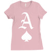 ace of spades (2) Ladies Fitted T-Shirt