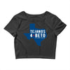 tejanos for beto Crop Top