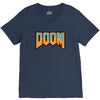 Wtf Doom Black Stroke V-Neck Tee
