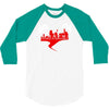 parkour jump freestyle 3/4 Sleeve Shirt