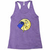 time travel to the moon Racerback Tank