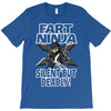 funny rude fart ninja ideal birthday gift or present T-Shirt
