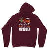Halloween Kings Are Born In October Unisex Hoodie