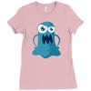 angry monster Ladies Fitted T-Shirt