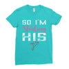 I Stole His Heart Ladies Fitted T-Shirt