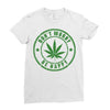 don't worry be happy Ladies Fitted T-Shirt