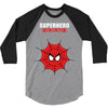 Superhero On The Way 3/4 Sleeve Shirt