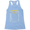 Capricorn Facts Zodiac Racerback Tank