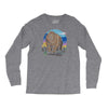 polygon bear graphic Long Sleeve Shirts