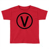 vegan symbol Toddler T-shirt