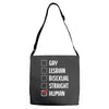 Lgbt Checklist Adjustable Strap Totes