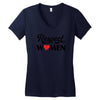 Respect Women Women's V-Neck T-Shirt