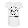 sweaty panda Maternity Scoop Neck T-shirt