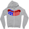 us hot dog Zipper Hoodie