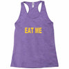 eat me pizza ringer Racerback Tank
