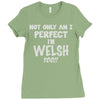 perfect welsh Ladies Fitted T-Shirt