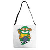 lucky turtle Adjustable Strap Totes