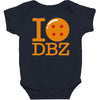 i love dbz Baby Bodysuit