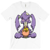 zombie bunny loves brains T-Shirt
