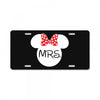 Mr. and Mrs. Matching License Plate