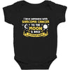 I Love Someone with Sarcoma Cancer to The Moon and Back to Infinity Baby Bodysuit