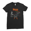 back to the future Ladies Fitted T-Shirt