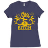 life's a bitch (2) Ladies Fitted T-Shirt