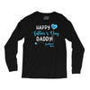 Happy First Father's Day Daddy Long Sleeve Shirts