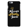 kings are born in june iPhone 6 Plus/6s Plus Case