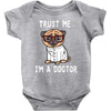 trust me i'm a dogtor Baby Bodysuit