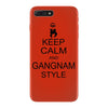 keep calm and gangnam style black t shirt iPhone 7 Plus Case